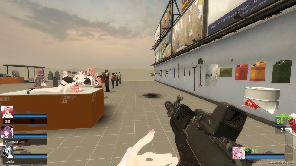 Girls Frontline MOD V5 sg552 replace ak15 (request)