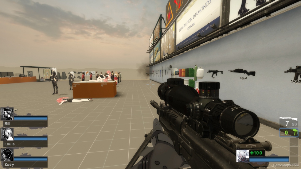 Girls Frontline MOD V5 smg replace rpk16 - Secondary slot (request)