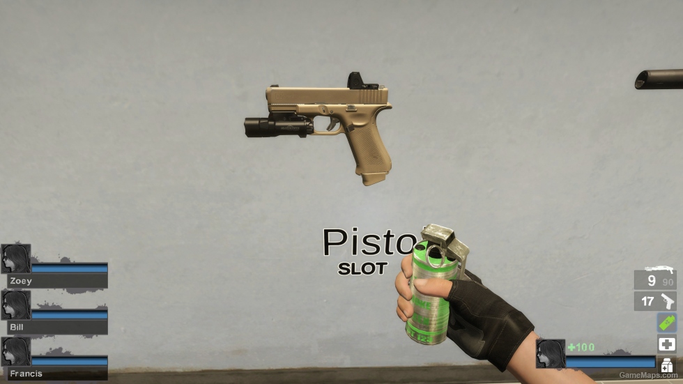 Glock19 Gen4 & Glock19x (Pistols) v5 [Sound fix Ver]
