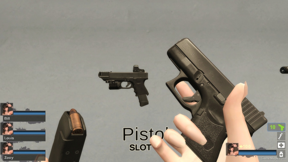 Glock26 (Pistols) v3 [Sound fix Ver, request]
