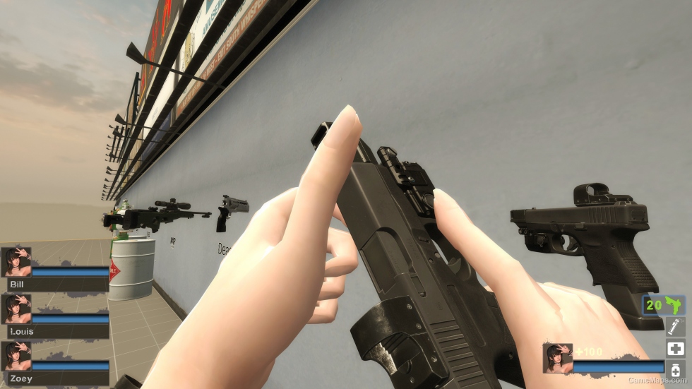 Glock26 (Pistols) v3 [Sound fix Ver, request]