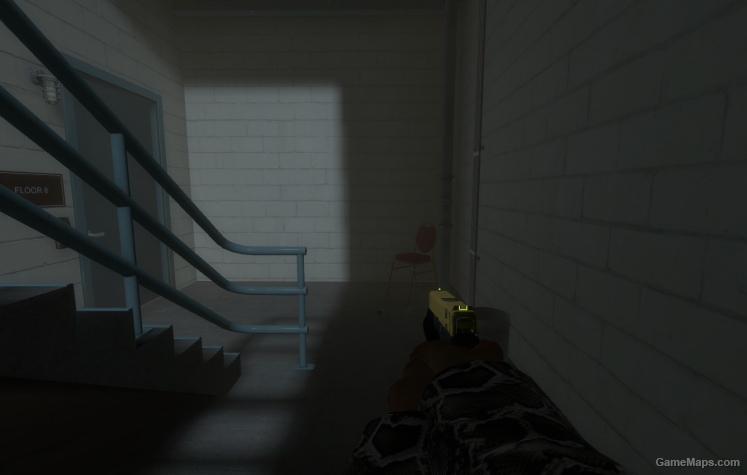 Glock 18 Gold Reptile (smg replacement)