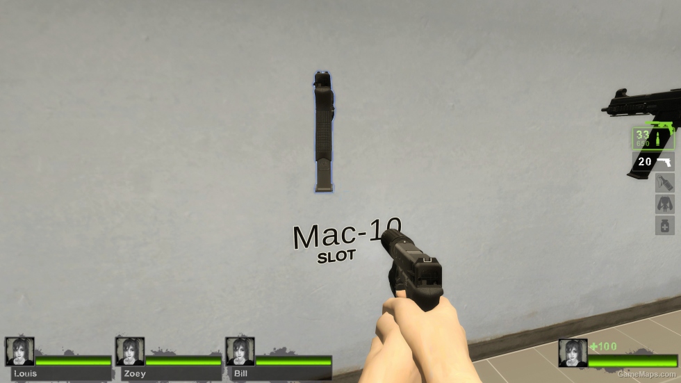 Glock 18 SD (Silenced SMG)