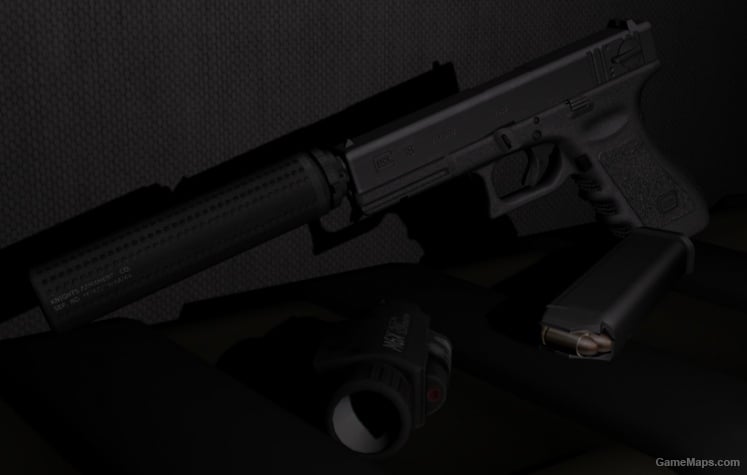 Glock 18 suppressed