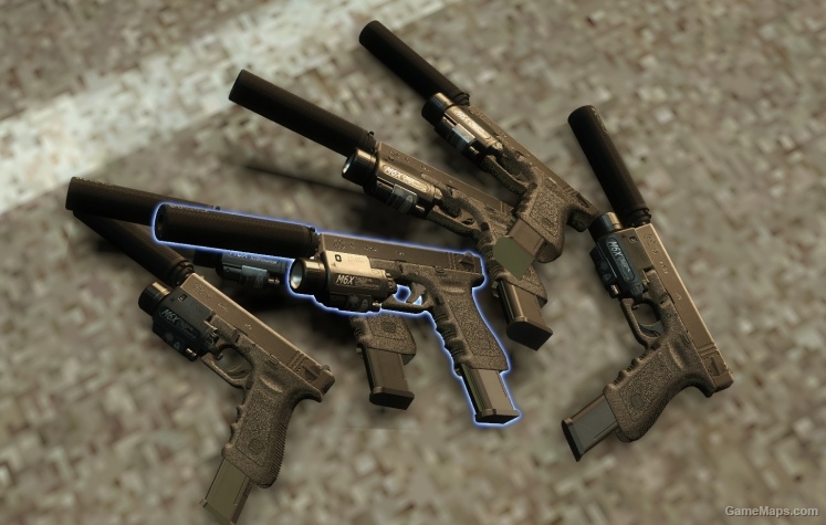 Glock 18 suppressed
