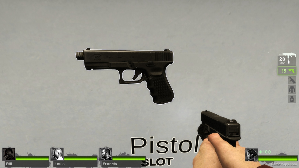 Glock 19 (remake) v3 (Dual pistols) [Sound fix Ver]