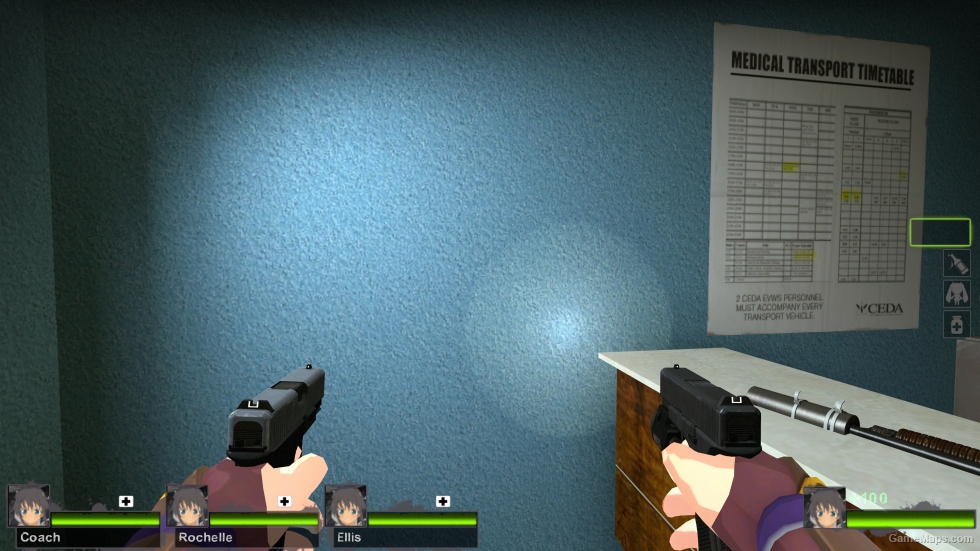Glock 19 two-tone (9mm Pistols) v5 (Dual pistols) [Sound fix Ver]