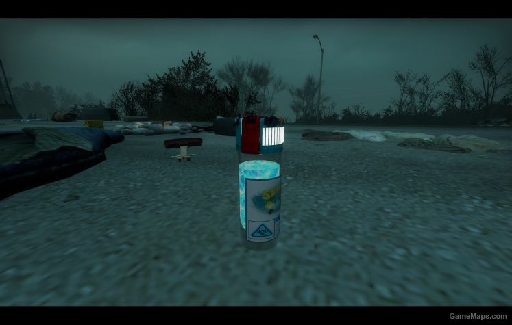 Glowing Animated BileBomb (blue)