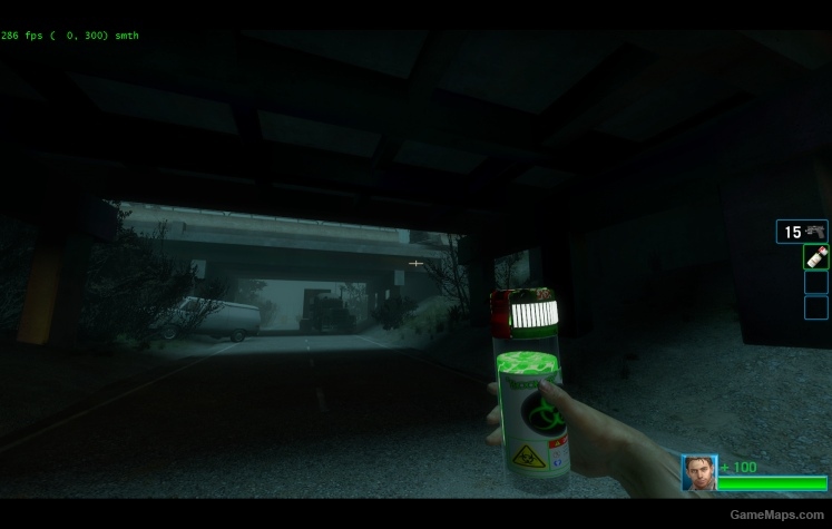 Glowing Animated BileBomb (green)