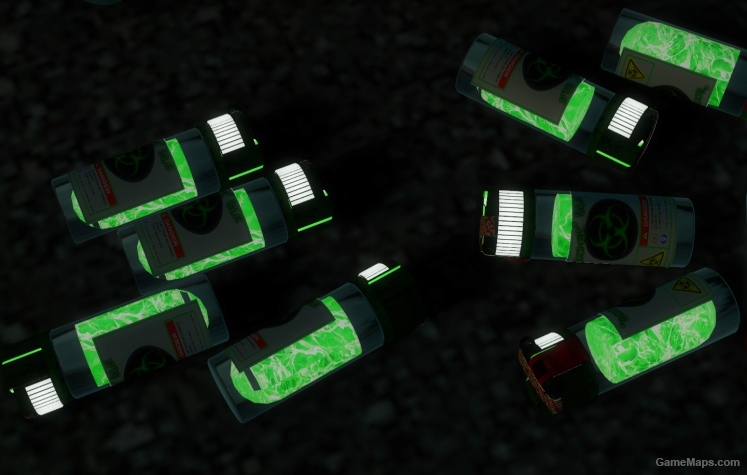 Glowing Animated BileBomb (green)