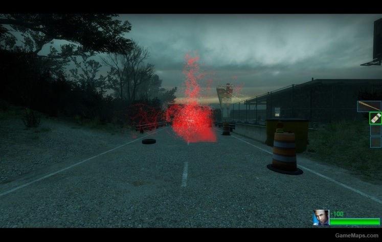 Glowing Animated BileBomb (red)