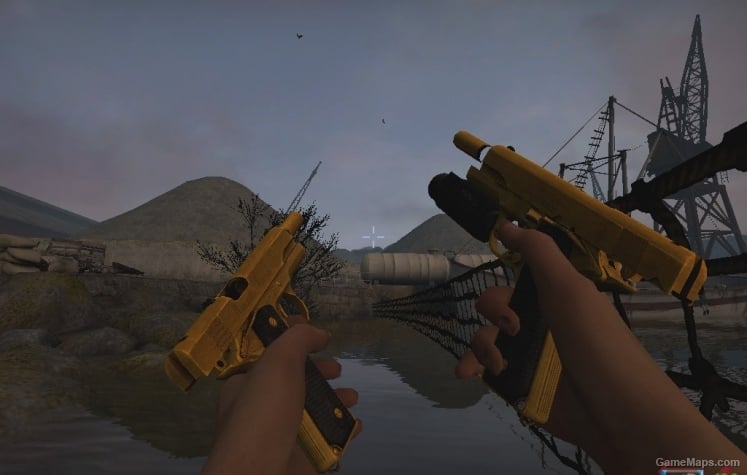 Gold 1911's (Dull)