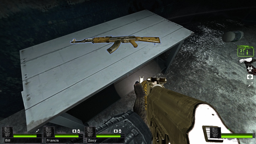 GOLD AK-47 From CODMW 2019 v2 (AK47) [Sound fix Ver]