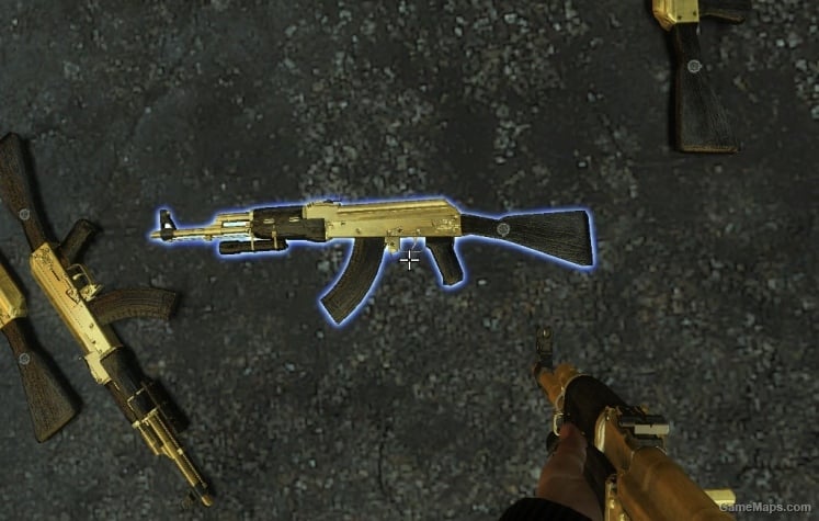 Gold Hellsing AK47