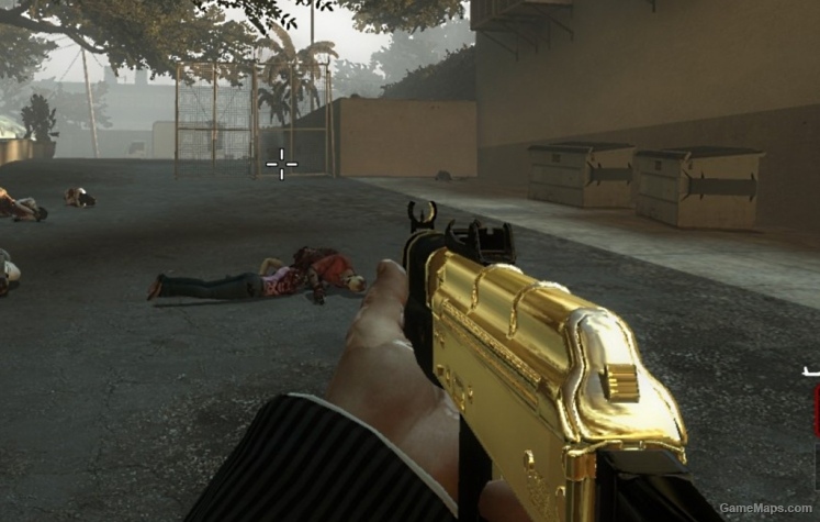 Gold Hellsing AKs-74u