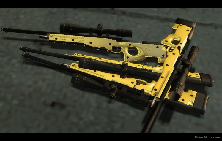 Gold Hellsing Arctic Warfare Magnum