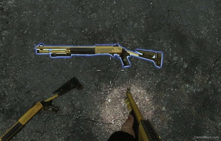 Gold Hellsing Autoshotgun