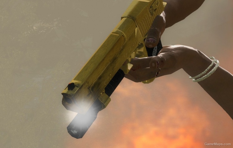 Gold Hellsing Deserteagle