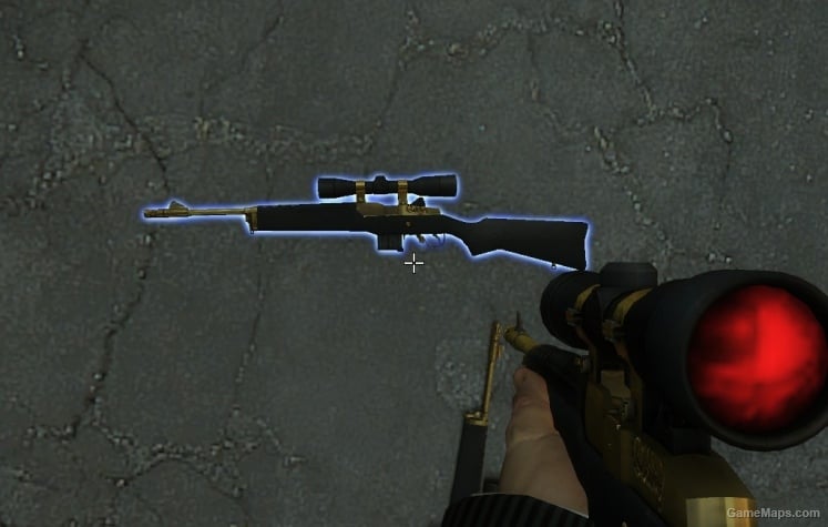Gold Hellsing Hunting Rifle