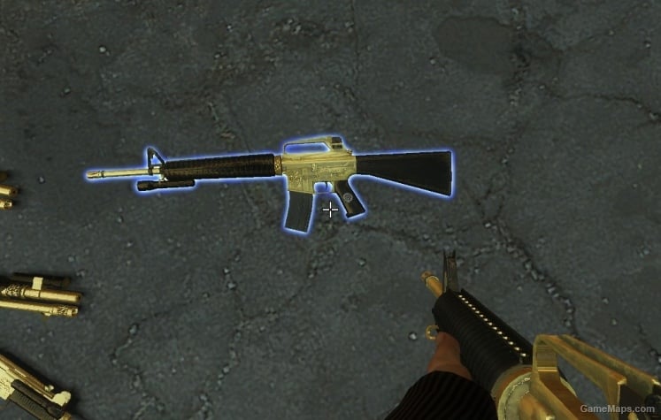 Gold Hellsing M16