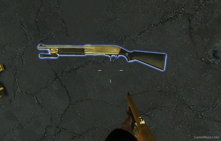 Gold Hellsing Pumpshotgun