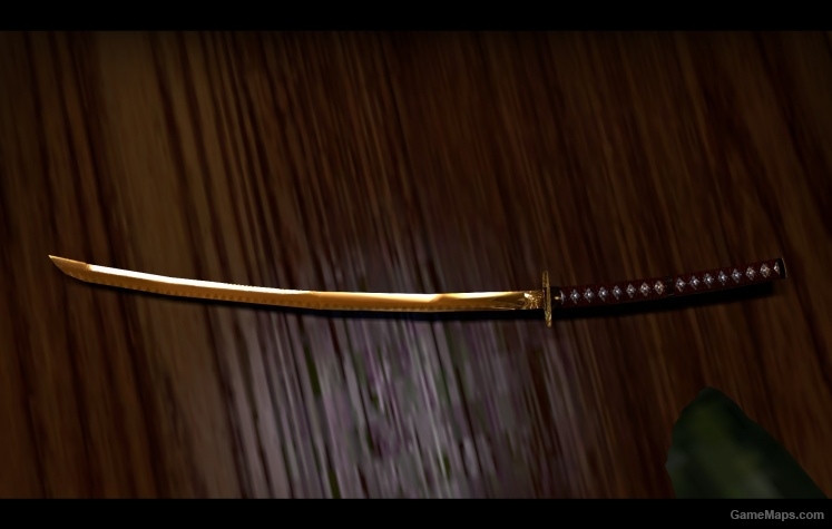 Gold Katana