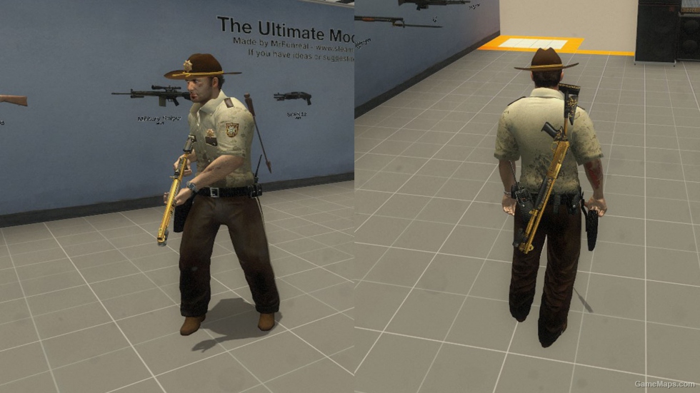 Golden Combat Shotgun (Killing Floor)