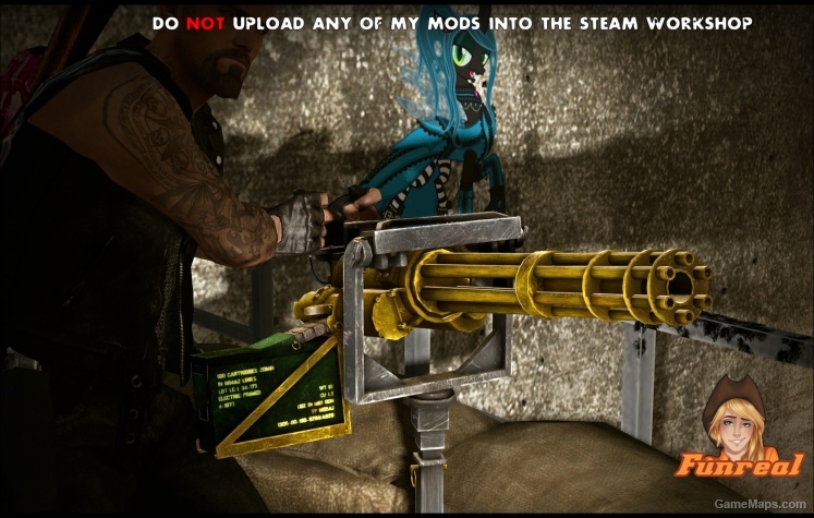 Golden Gatling Gun