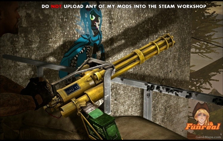 Golden Gatling Gun
