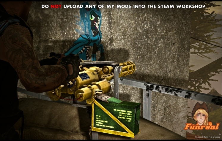 Golden Gatling Gun