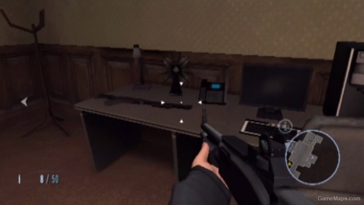 GoldenEye (Wii) PT-9 Interdictus Sound for Chrome Shotgun