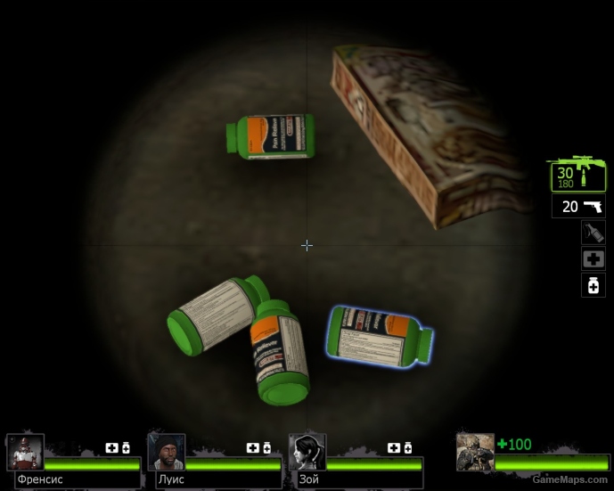 Green, Black and Orange Pain Pills