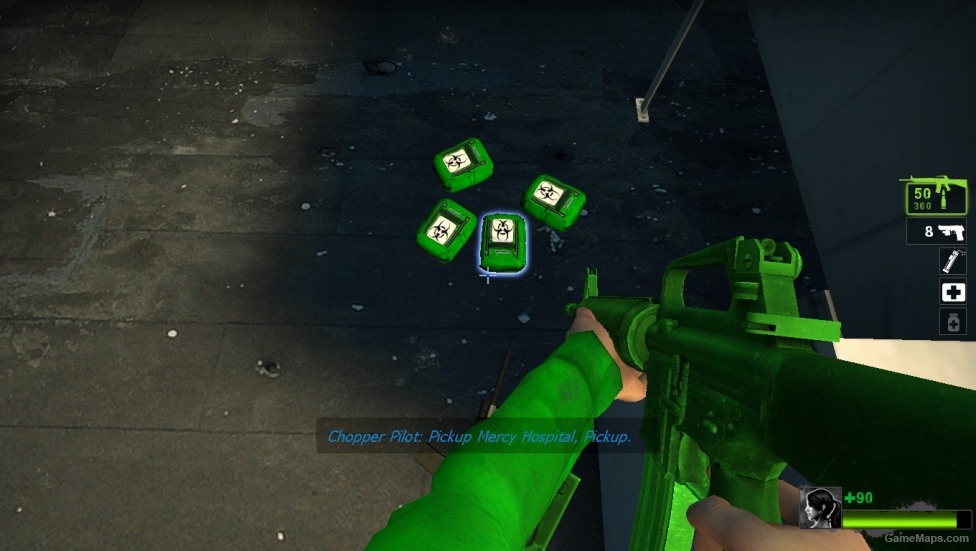 Green Bio-Hazard Medpacks