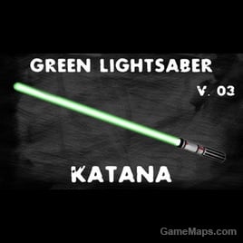 GREEN Lightsaber (KATANA)