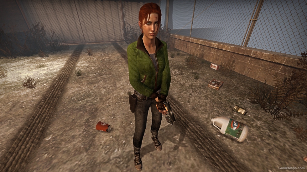 Green Sweater Zoey Body with Gloves
