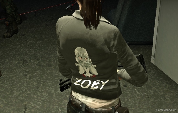 grey jacket zoey l4d2