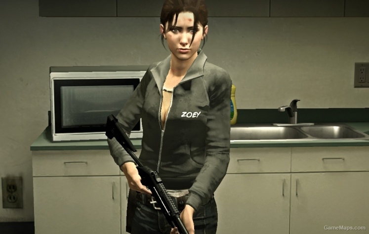 grey jacket zoey l4d2
