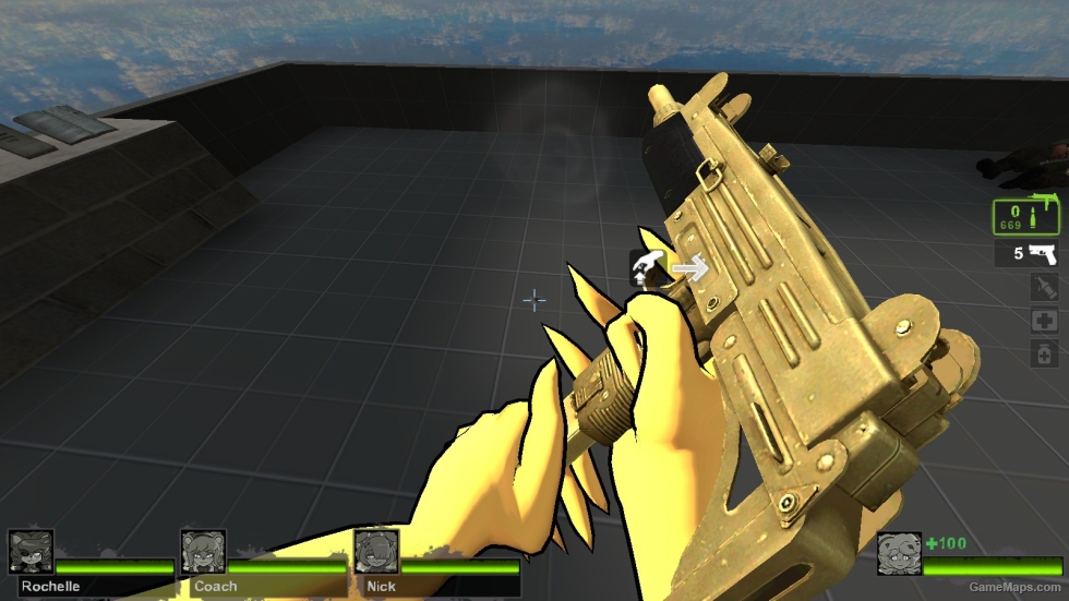 GTA 4 TBOGT GOLD UZI