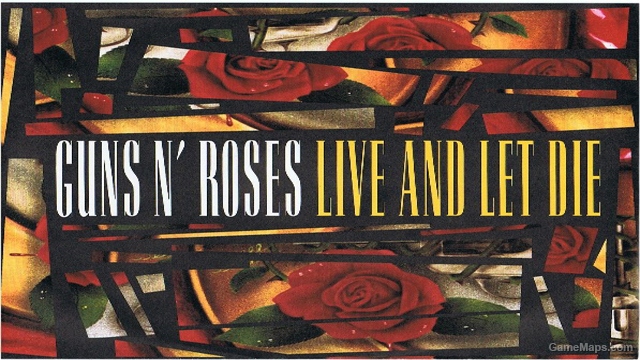 Guns n Roses Live And Let Die Tank Music