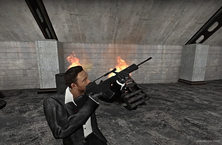 H&K SL8 semi-auto rifle