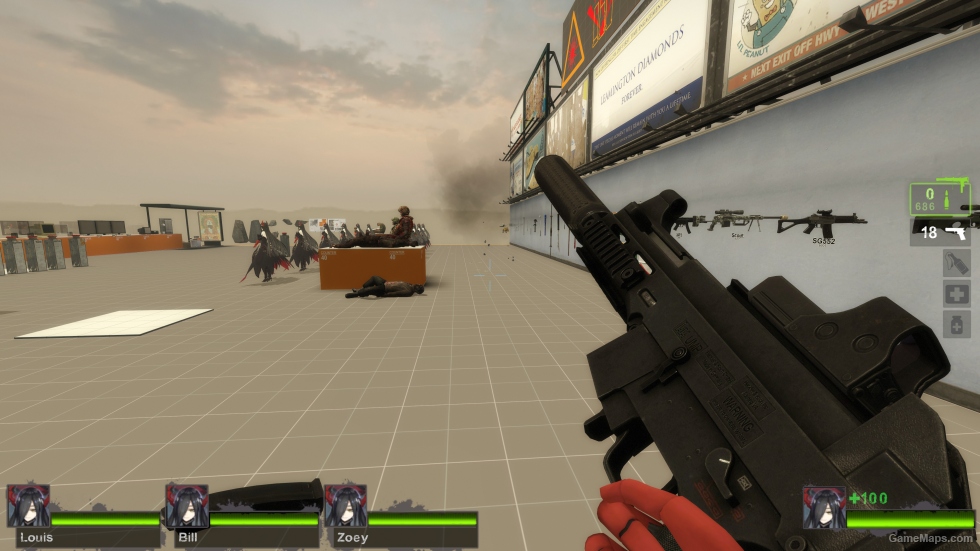 H&K UMP9 with EOTech (Suppressed SMG) no script version [request]