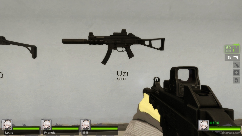 H&K UMP9 with EOTech (Suppressed SMG) SMG no script version [request]