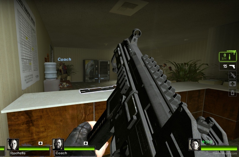 H&K ump.45 replaces Mac-10 (Silenced SMG)