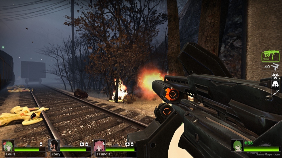 Half Life 2 - AR2 (AKM)