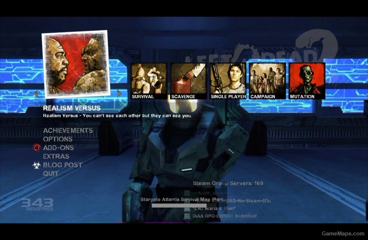 Halo Menu Backgrounds