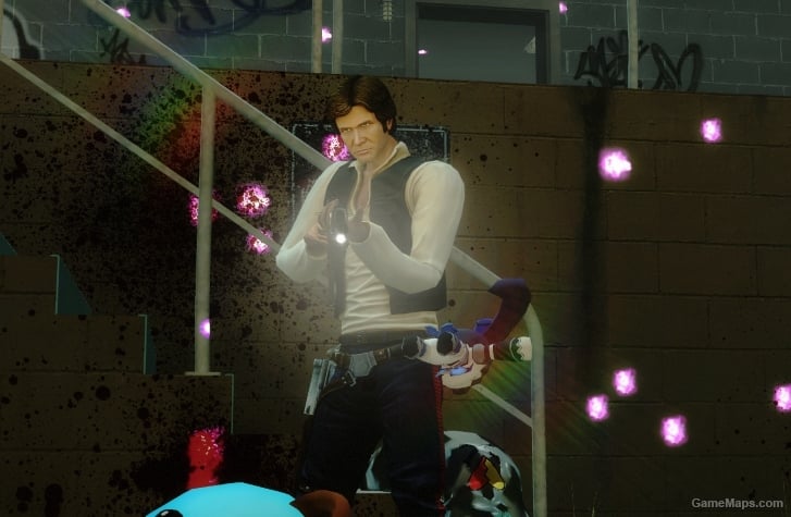 Han Solo (Star Wars) - Smuggler fight for 'Gamindustri'. Han Solo (Star Wars)