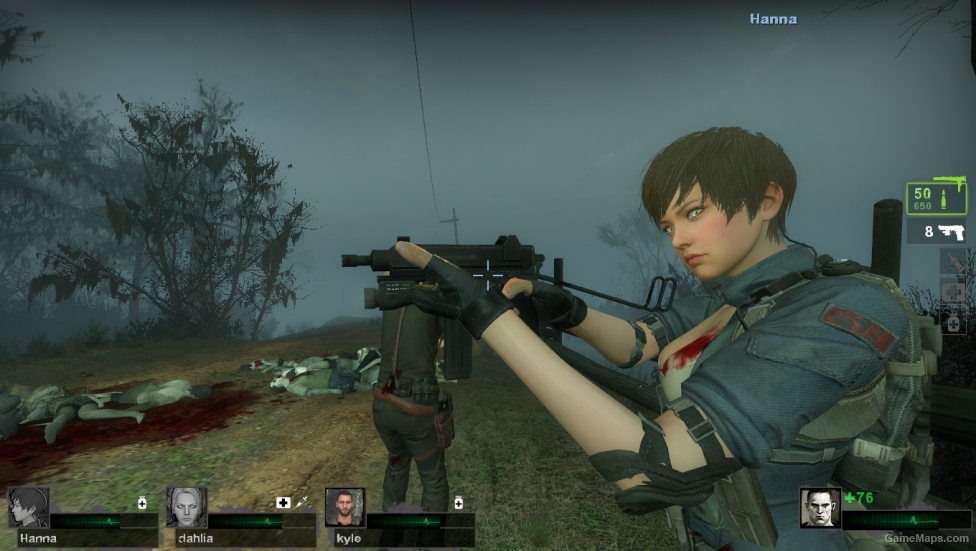 Hannah (Sudden Attack 2) NICK. (Mod) for Left 4 Dead 2 