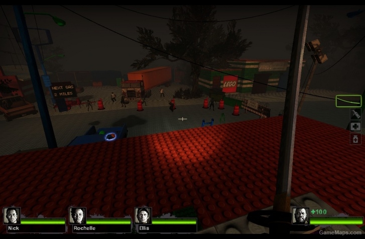 Hard Rain Lego Town