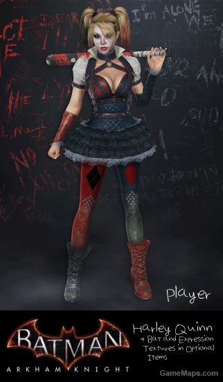Harley Quinn Batman arkham knight remplace [zoey]
