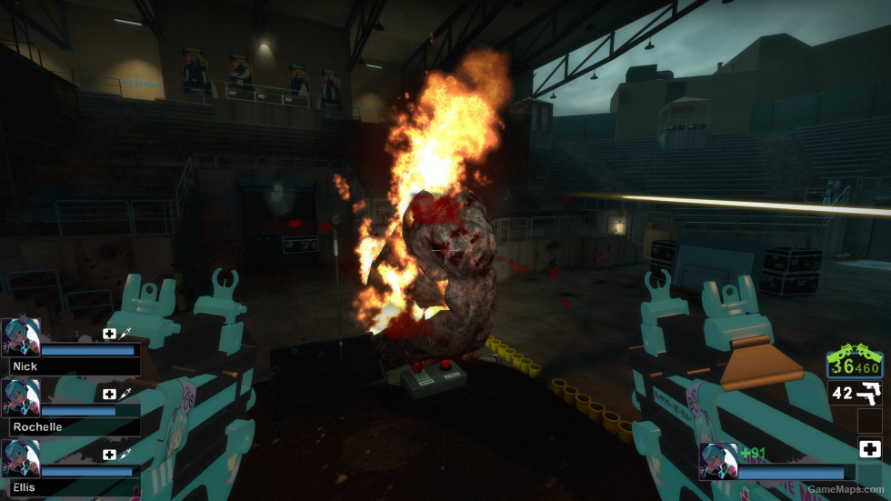 Hatsune Miku Princess CSGO Dual-wielding P90 v2 (smg)